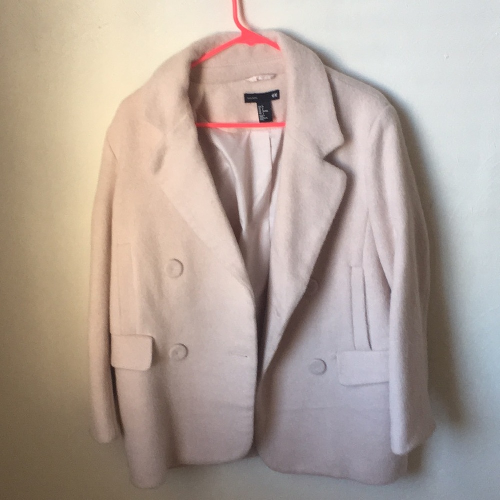 NWOT H&M Wool Blend Coat